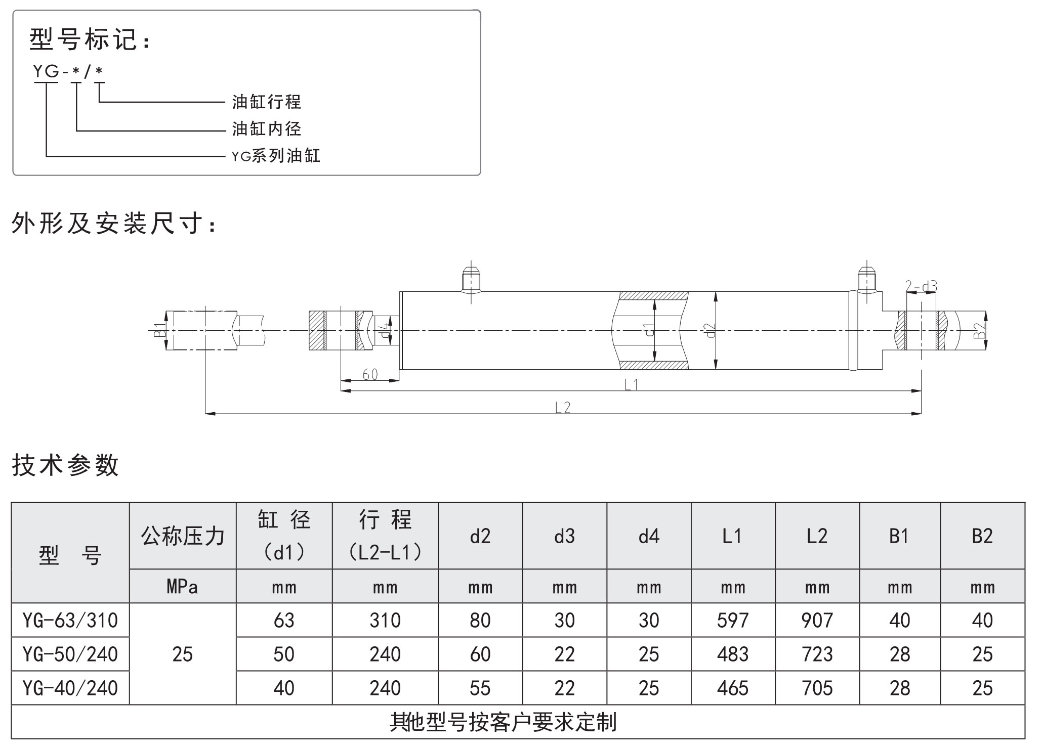 YG油缸